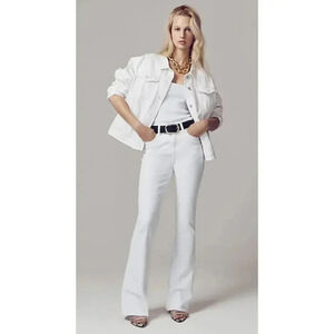 NEW J. Crew Women’s Size 12‎ (31) Skinny Flare Jean in White Wash NWT